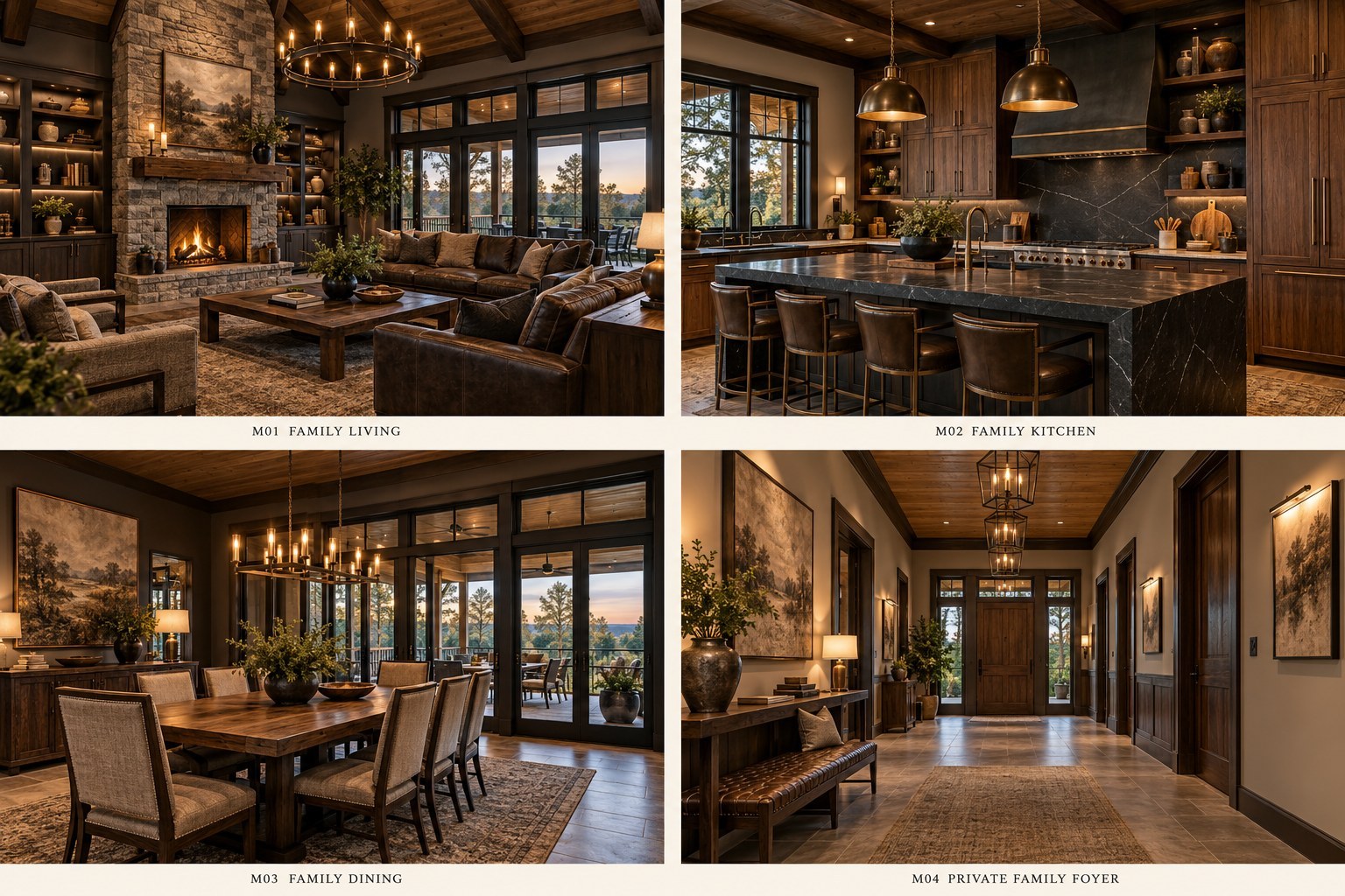 Concept interior study from the Dark Timber Estate source PDF